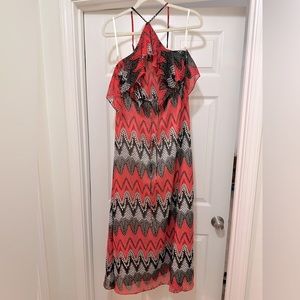 Ark & Co, size small, floor length summer dress.